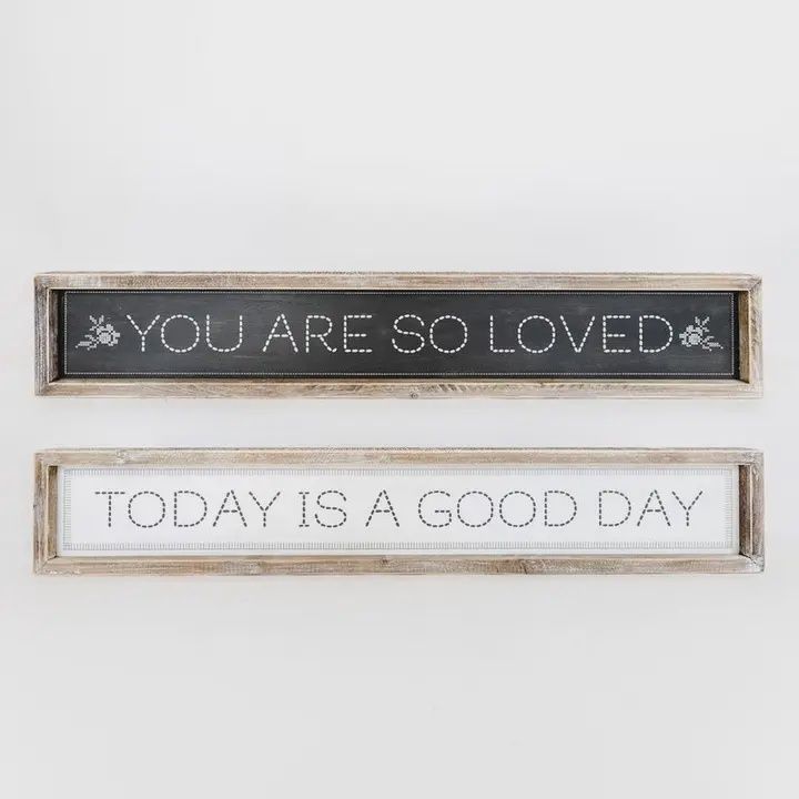 You Are So Loved Reversible Wooden Sign