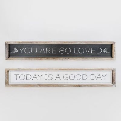 You Are So Loved Reversible Wooden Sign