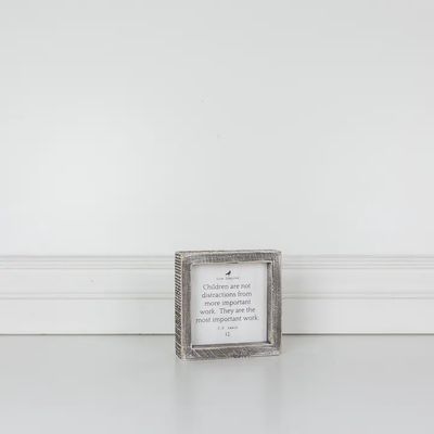 Inspirational Children Importance Wall Sign