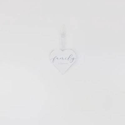 Family is Forever Hanging Heart