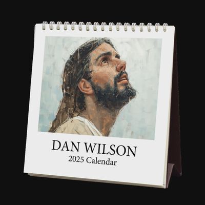 2025 Dan Wilson Desktop Calendar