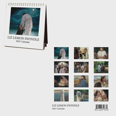 2025 Liz Lemon Swindle Desktop  Calendar