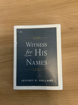 ***PRELOVED/SECONDHAND*** Witness for His Names