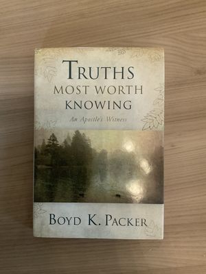 ***PRELOVED/SECONDHAND*** Truths Most Worth Knowing