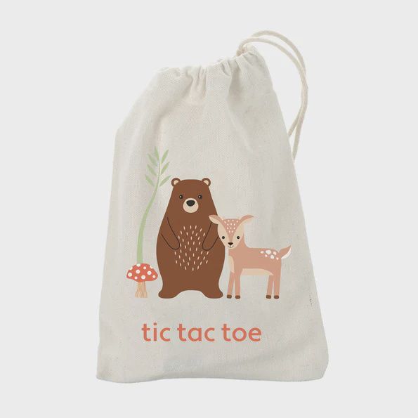 Woodland Animal Tic Tac Toe