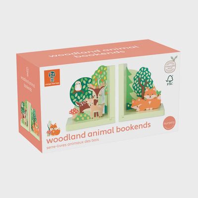 Woodland Animal Bookends