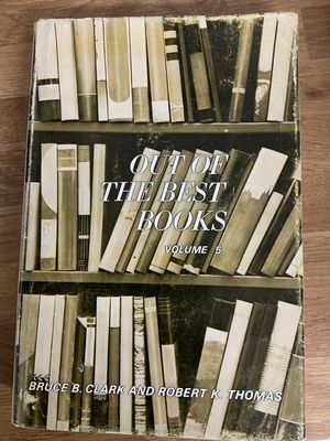 ***PRELOVED/SECOND HAND*** Out of the Best Books, Volume 1, Clark &amp; Thomas