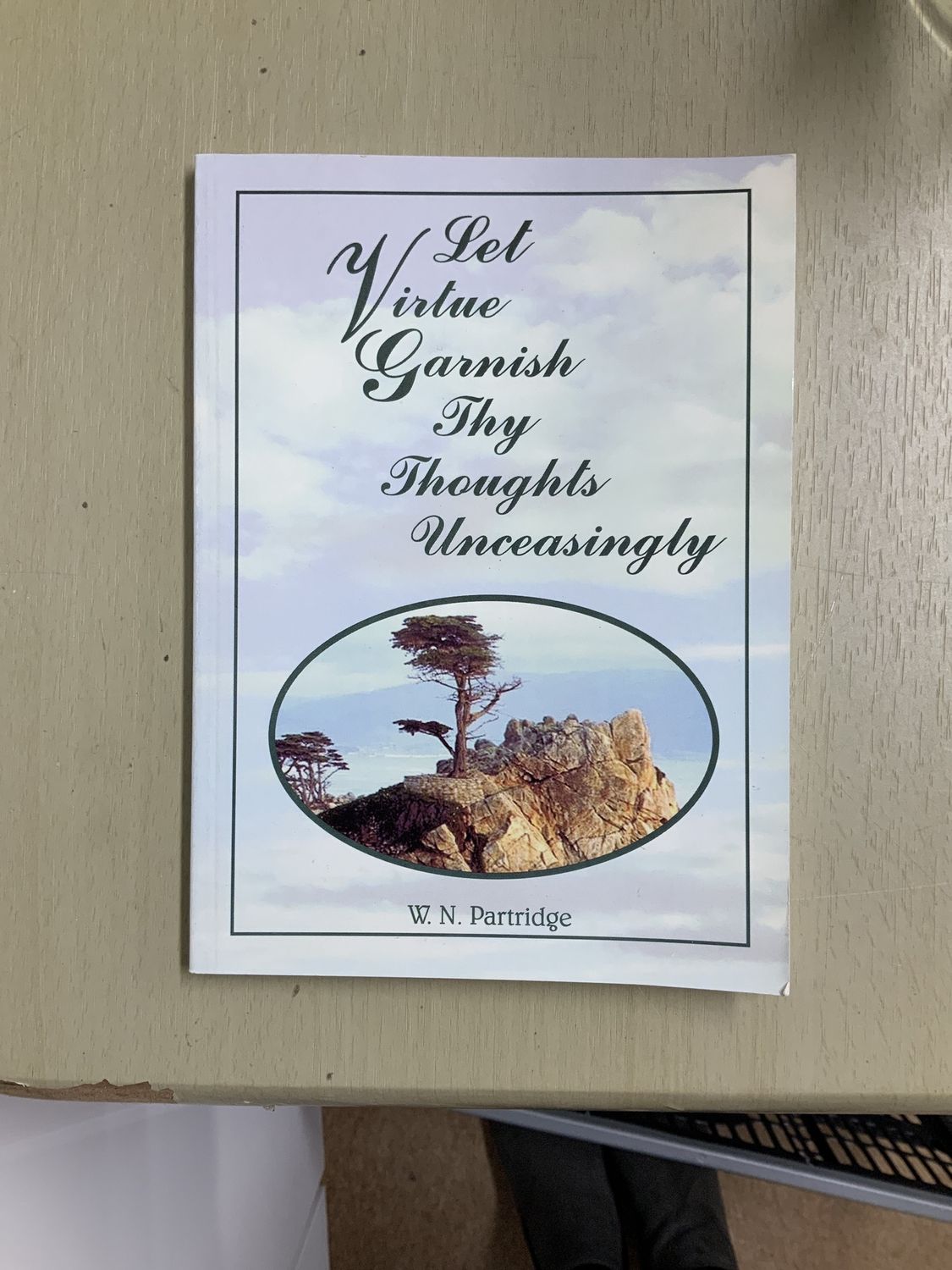 ***PRELOVED/SECONDHAND*** Let Virtue Garnish Thy Thoughts Unceasingly