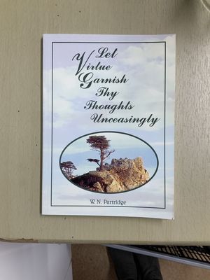 ***PRELOVED/SECONDHAND*** Let Virtue Garnish Thy Thoughts Unceasingly