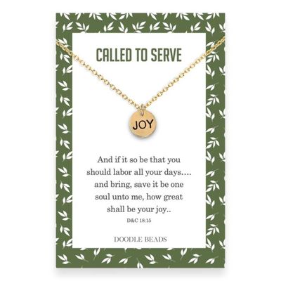 Called to Serve Joy Necklace