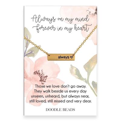 Always on my Mind Necklace