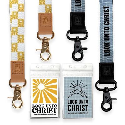 2025 LDS Youth Theme, Look Unto Christ Neck Lanyards