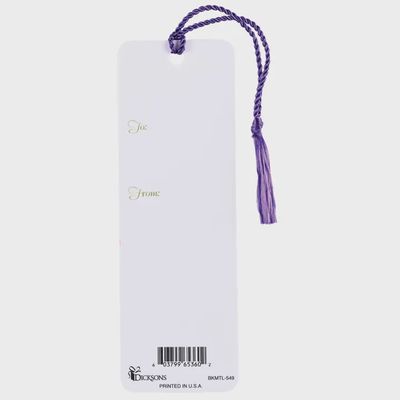 Tassel Bookmark I Said A Prayer Lavender