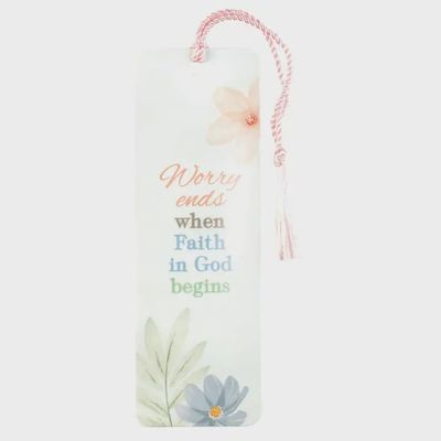 Tassel Bookmark Worry Ends When Faith