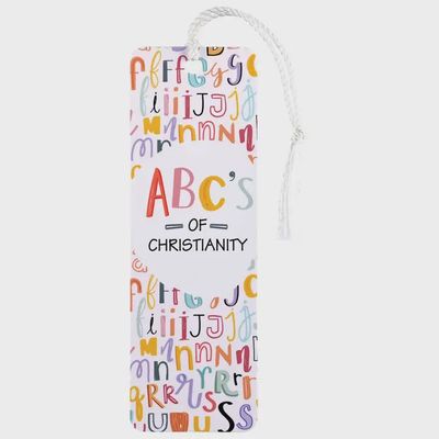 Tassel Bookmark Abc of Christianity