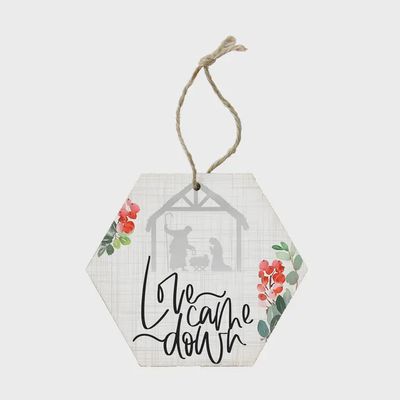 Honeycomb Ornaments - Love Came Down