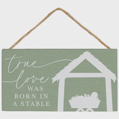 True Love Stable Green - Petite Hanging Accents