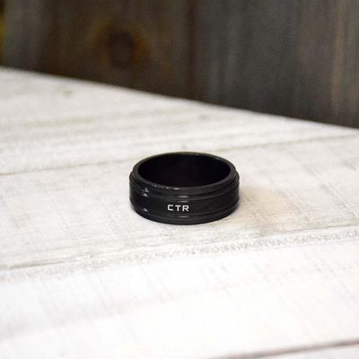 #C212 CTR Midnight Ring - Stainless Steel