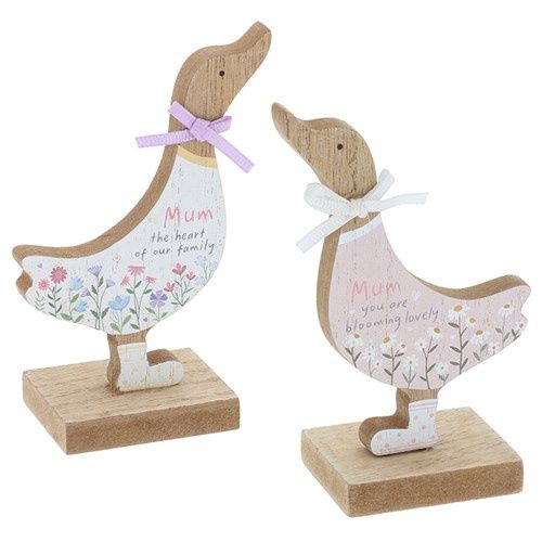 Ditsy Ducks, Design: Mum white