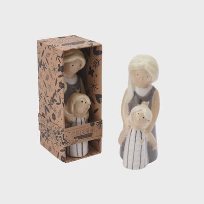Close At Heart Mother and Daughter Figurine