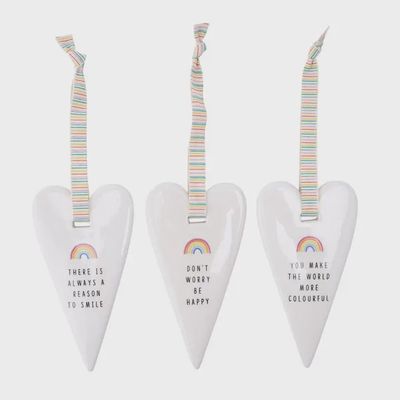 Chasing Rainbows  Ceramic Hangers