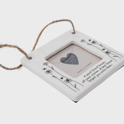 Send with Love &#39;best Friends&#39; Mini Ceramic Photo Frame