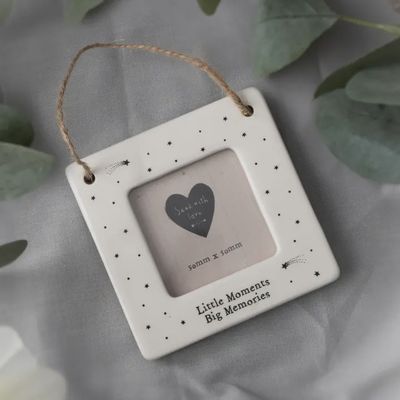 Send with Love &#39;little Moments&#39; Mini Ceramic Photo Frame