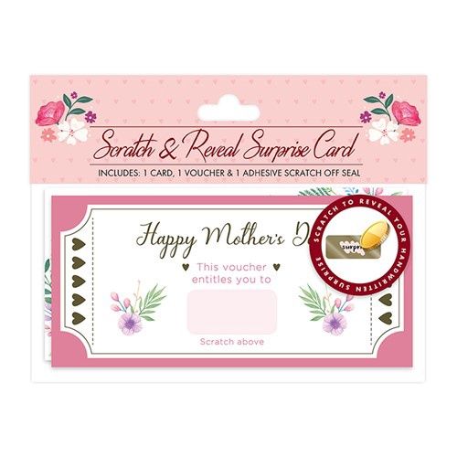 Mother&#39;s Day Scratch Card Voucher
