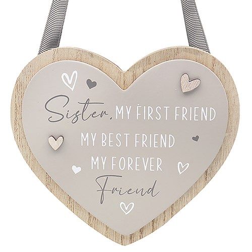 Love &amp; Affection Plaque Sister