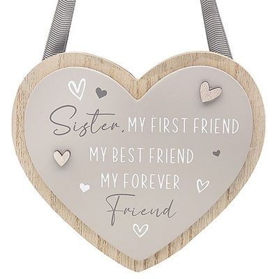 Love &amp; Affection Plaque Sister