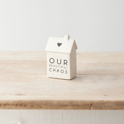 9cm Ceramic House Decoration