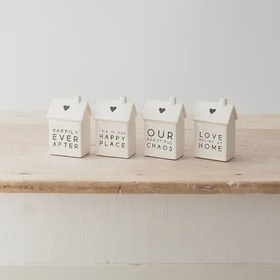 9cm Ceramic House Decoration