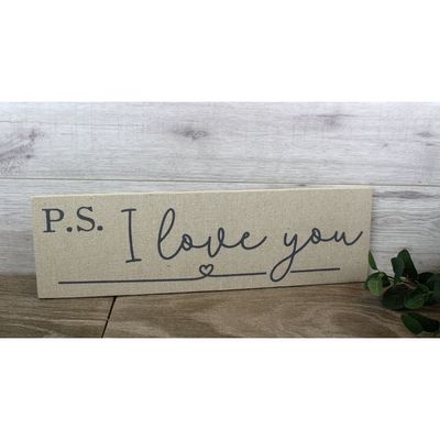 PS I LOVE YOU PLQ