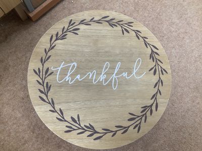 Thankful Lazy Susan 15&quot;