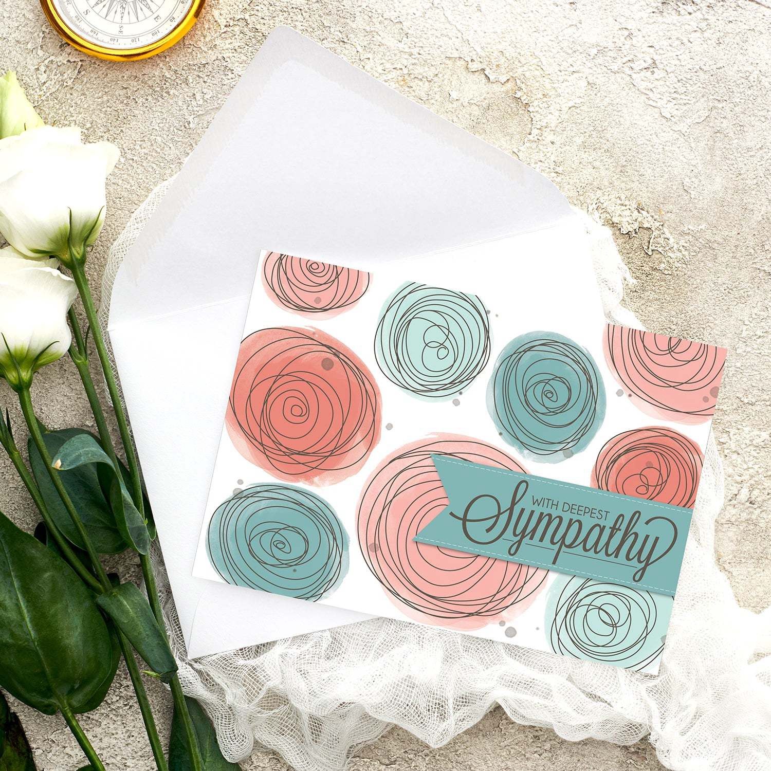 Sympath Watercolor Card