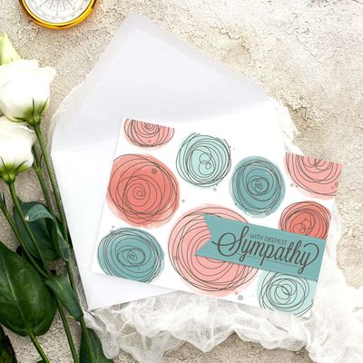 Sympath Watercolor Card