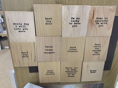 Real Wood Magnets