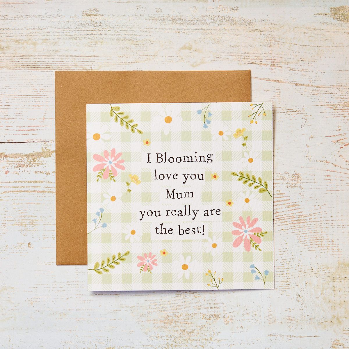 Spring Floral Mum Card
