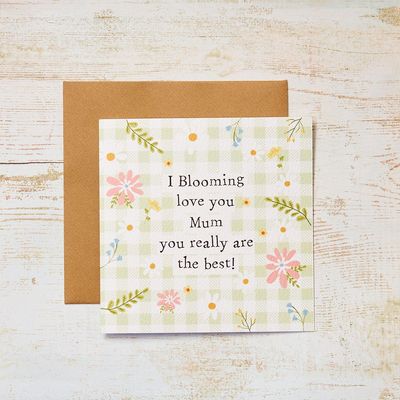 Spring Floral Mum Card