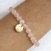 You Are So Loved Beaded Rose Quartz Bracelet