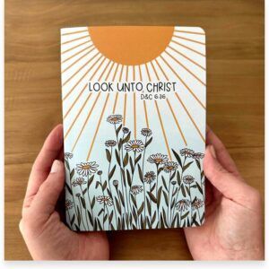 Look Unto Christ Daisy Sun Journal
