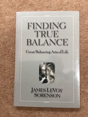 *** PRELOVED/SECOND HAND*** Finding True Balance. Great balancing  acts of life.
