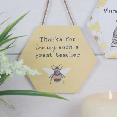 Bee Sign - Thanks Teacher