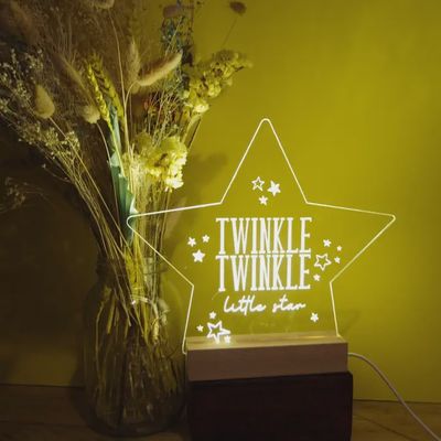 Twinkle twinkle star night light