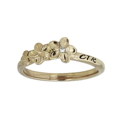 #1797 Plumeria CTR Ring
