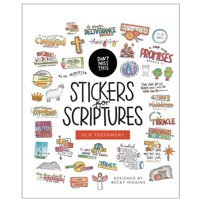 Don&#39;t Miss This in the Old Testament Sticker Set by Becky Higgins