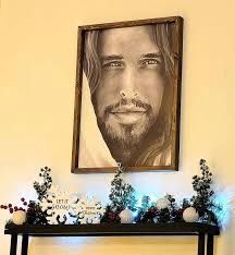 Christ Portrait by Jenny Fowler 18&quot;x24&quot; Framed