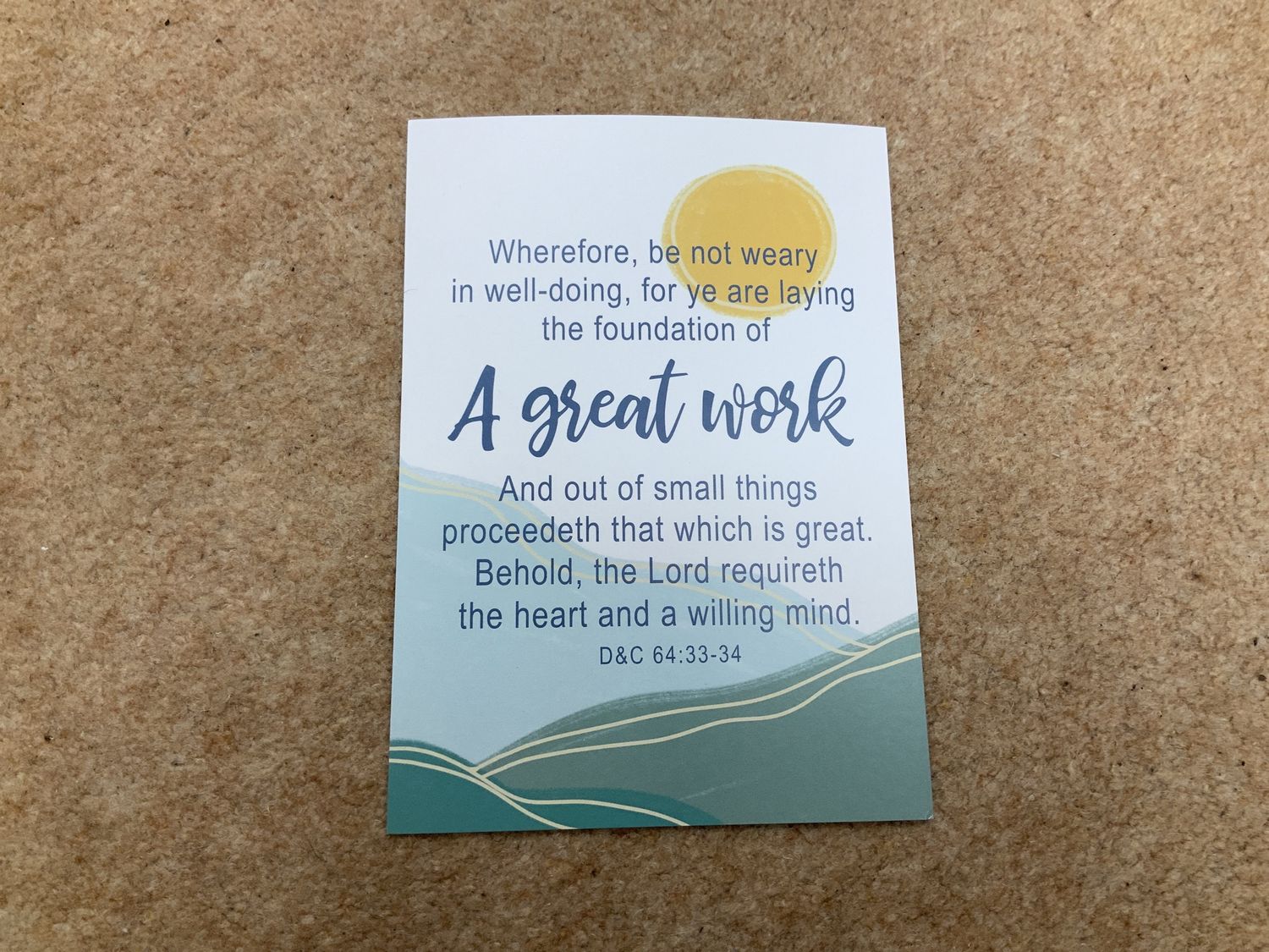 2021 youth theme aqua print 5x7