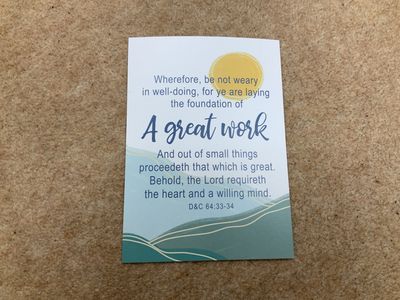 2021 youth theme aqua print 5x7