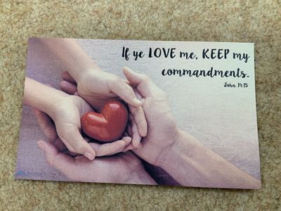 If you love me card